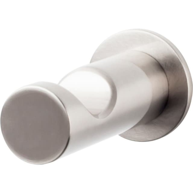 Hopewell Bath Single Hook 1-1/2" Long Brushed Satin Nickel - Top Knobs HOP1BSN