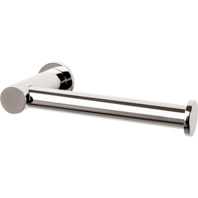 Hopewell Bath Tissue Hook 6-3/8" Long Polished Nickel - Top Knobs HOP4PN