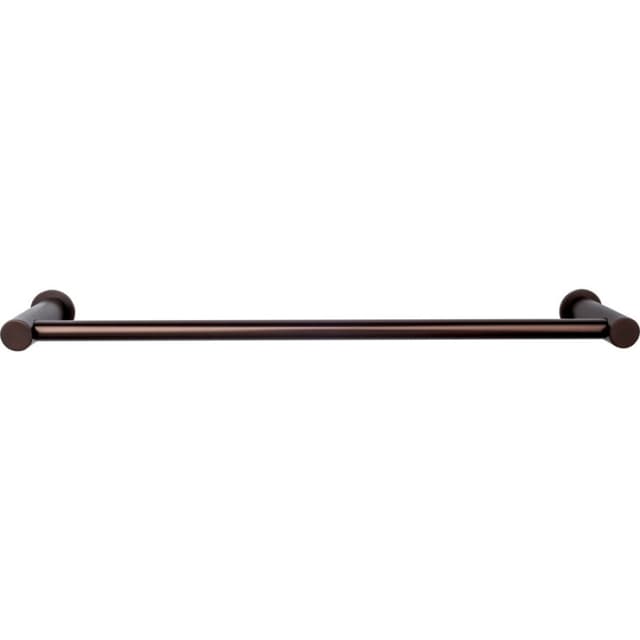 Hopewell Bath Single Towel Bar 18" Center to Center Oil Rubbed Bronze - Top Knobs HOP6ORB