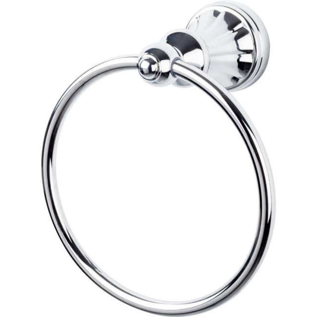 Hudson Bath Ring 7" Long Polished Chrome - Top Knobs HUD5PC