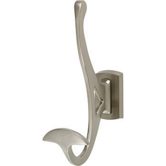 Legacy Double Hook 6-1/2" Long Brushed Nickel - Top Knobs LGH-BRN