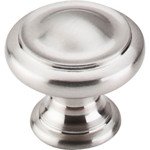 Top Knobs Nouveau Series 1-1/8" (29 mm) Diameter Brushed Satin NickelKnob, - M1116