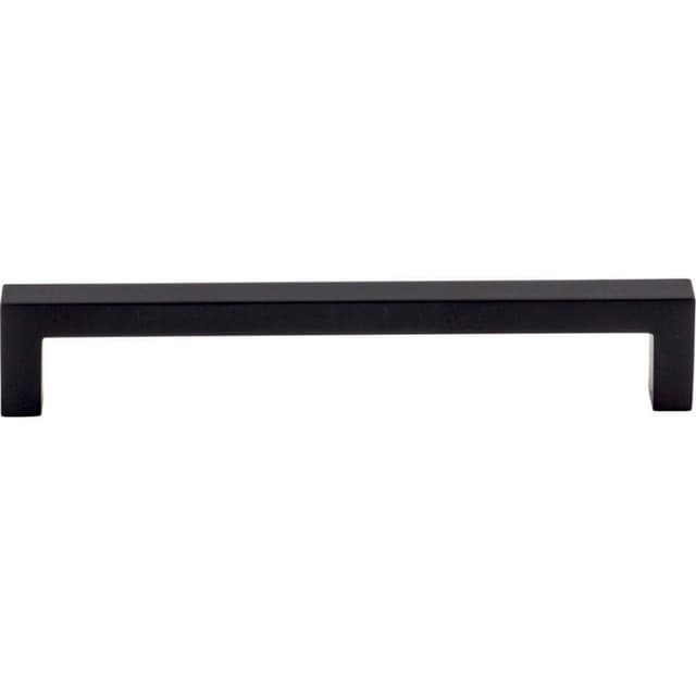 Top Knobs Nouveau Series 6-5/16" (160 mm) Center to Center Flat Black Pull, - M1156
