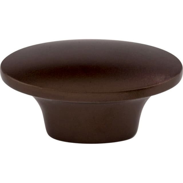 Top Knobs Dakota Series 1-1/2 in (38 mm) L x 13/16 in (20.5 mm) W Oil Rubbed Bronze Knob, - M1233
