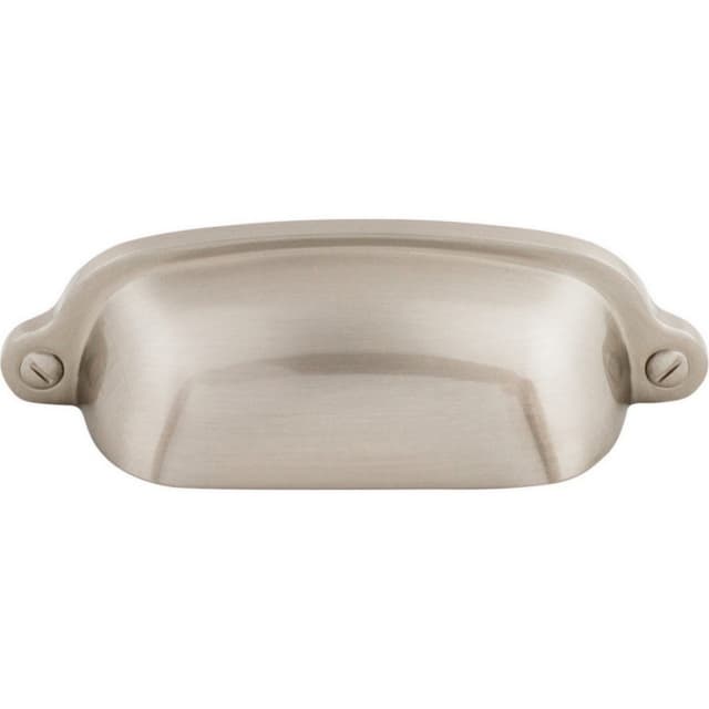 Top Knobs Asbury Series 2-9/16" (65 mm) Center to Center Brushed Satin Nickel Cup Pull, - M1300