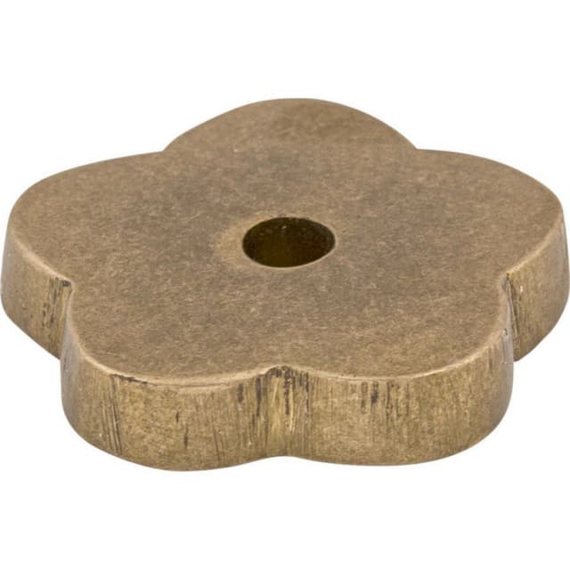 1" Aspen Knob Backplate, Light Bronze