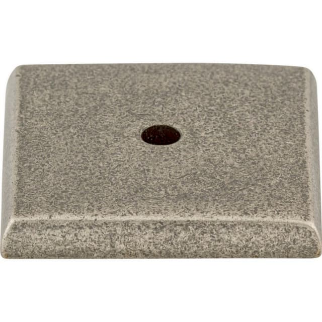 1-1/4" Aspen Knob Backplate, Silicon Bronze Light