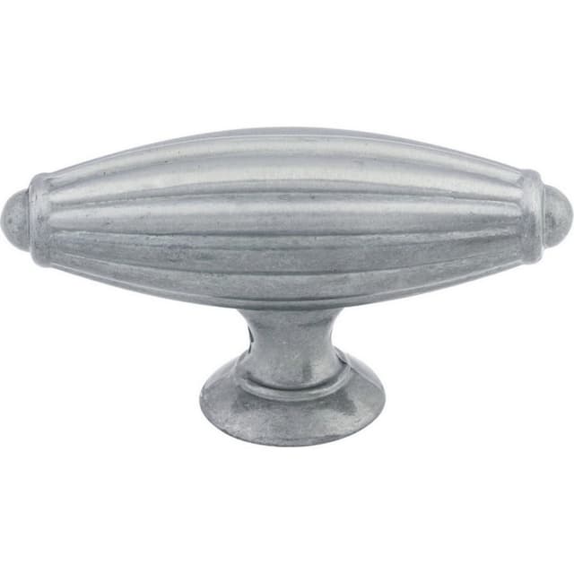 Top Knobs Tuscany-TK Series 2-7/8 in (73 mm) L x 7/8 in (22 mm) W Pewter Light Knob, - M157