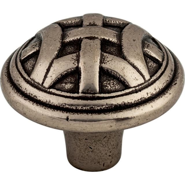 Top Knobs Tuscany-TK Series 1-1/4" (32 mm) Diameter Antique PewterKnob, - M158