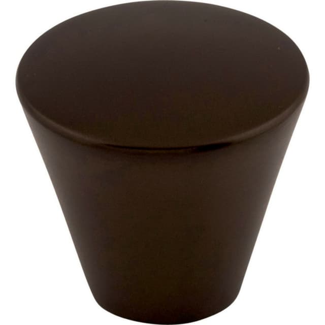 Top Knobs Nouveau Series 1-1/16" (27 mm) Diameter Oil Rubbed BronzeKnob, - M1602