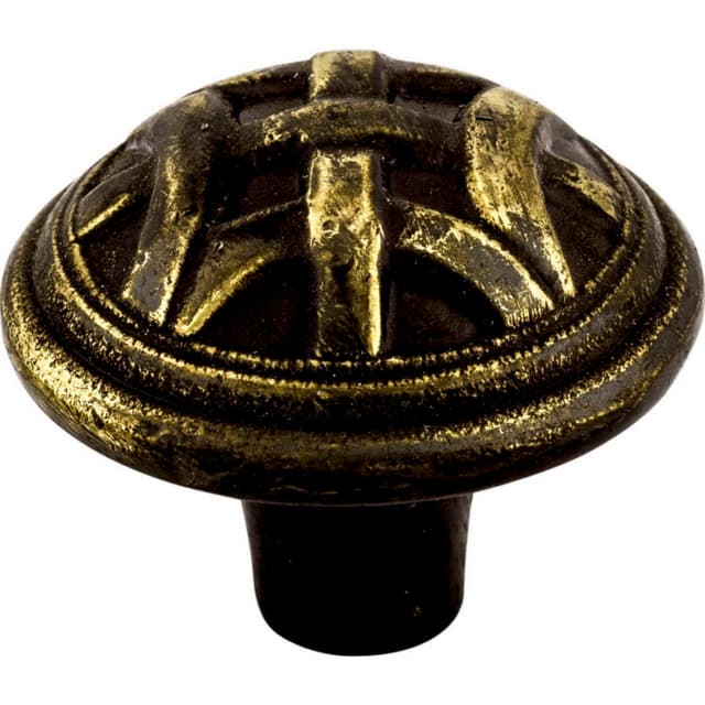 Top Knobs Tuscany-TK Series 1-1/4" (32 mm) Diameter Dark Antique BrassKnob, - M161