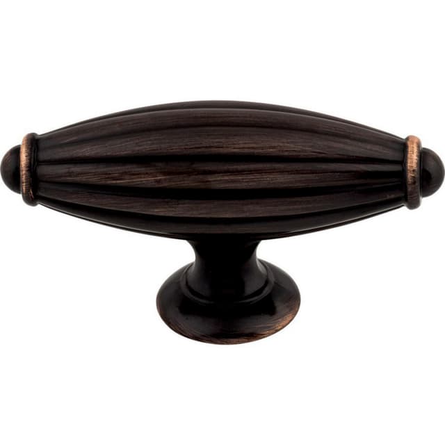 Top Knobs Tuscany-TK Series 2-7/8 in (73 mm) L x 7/8 in (22 mm) W Tuscan Bronze Knob, - M1633