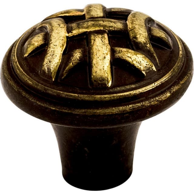 Top Knobs Tuscany-TK Series 1" (25 mm) Diameter Dark Antique BrassKnob, - M166