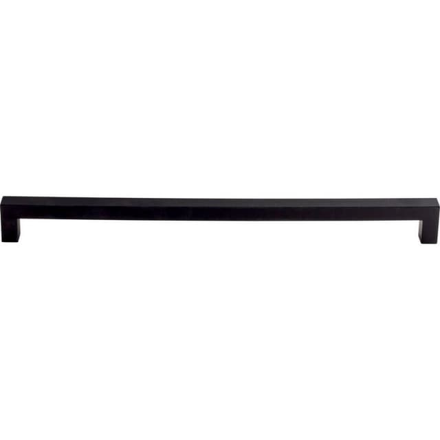 Top Knobs Nouveau Series 12" (305 mm) Center to Center Flat Black Pull, - M1840