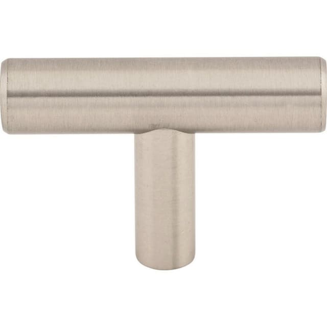 Top Knobs Bar Pulls-TK Series 2 in (51 mm) L x 15/32 in (12 mm) W Brushed Satin Nickel Knob, - M1885