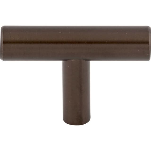 Top Knobs Bar Pulls-TK Series 2 in (51 mm) L x 15/32 in (12 mm) W Oil Rubbed Bronze Knob, - M1886