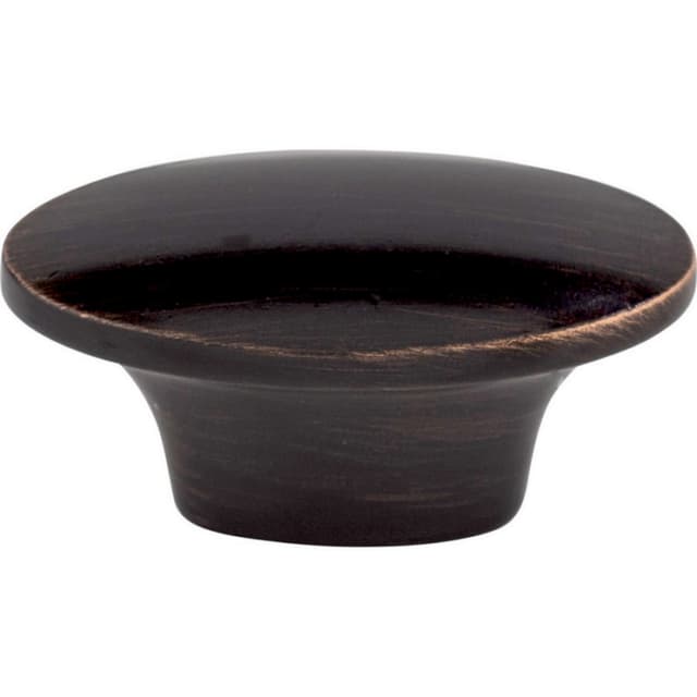 Top Knobs Dakota Series 1-1/2 in (38 mm) L x 13/16 in (20.5 mm) W Tuscan Bronze Knob, - M1956