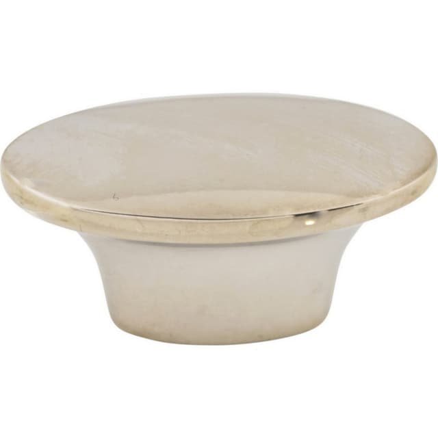 Top Knobs Dakota Series 1-1/2 in (38 mm) L x 13/16 in (20.5 mm) W Polished Nickel Knob, - M1957