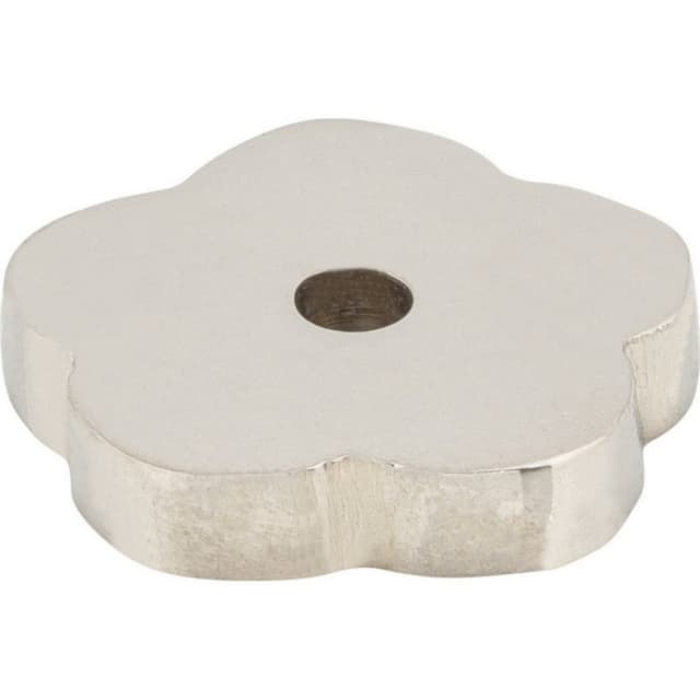 Aspen II Flower Backplate 1" Dia Polished Nickel Top Knobs