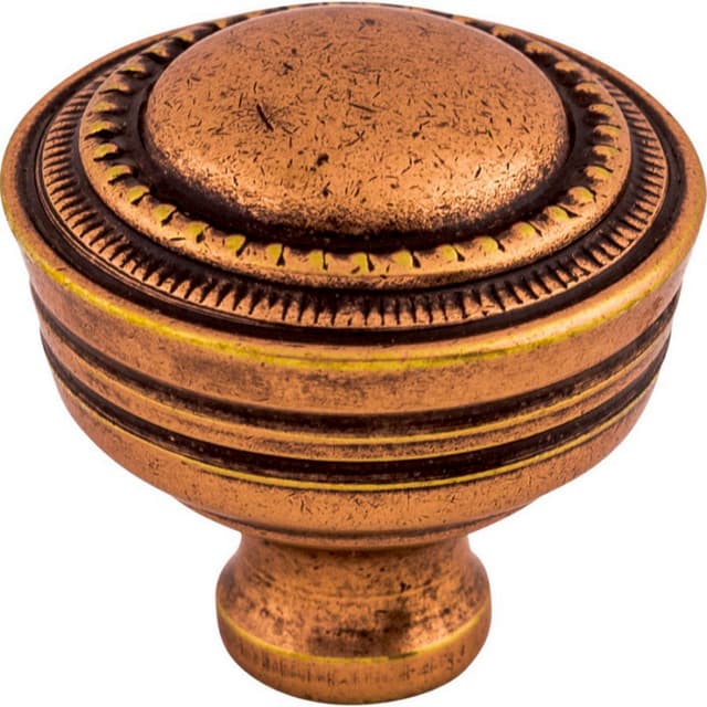 Top Knobs Tuscany-TK Series 1-1/4" (32 mm) Diameter Old English CopperKnob, - M201