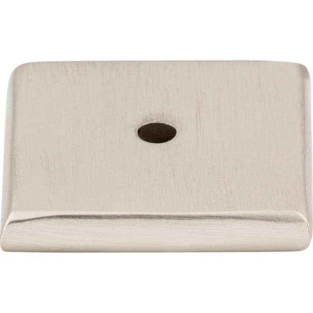 Aspen II Square Backplate 1-1/4" Dia Brushed Satin Nickel Top Knobs