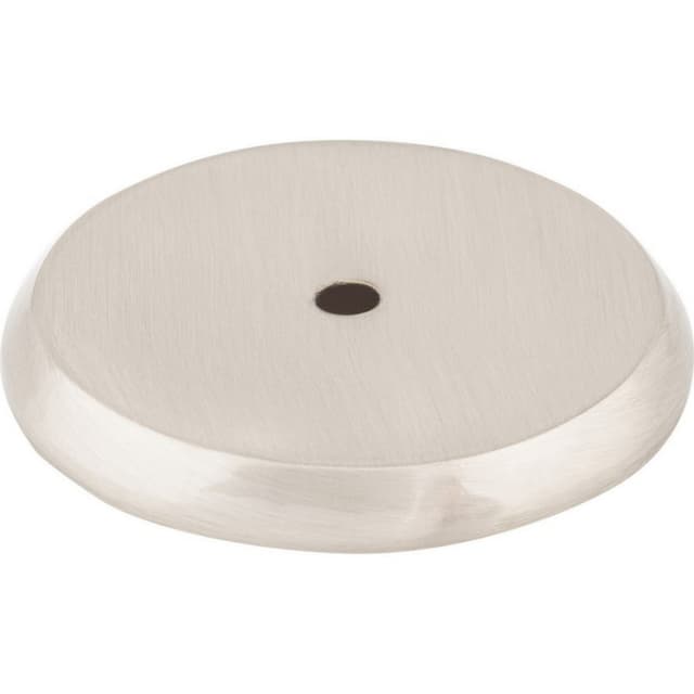 Aspen II Round Backplate 1-3/4" Dia Brushed Satin Nickel Top Knobs