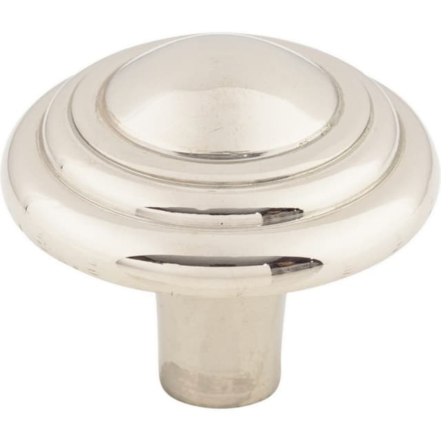 Top Knobs Aspen II Series 1-3/4" (44 mm) Diameter Polished NickelKnob, - M2037