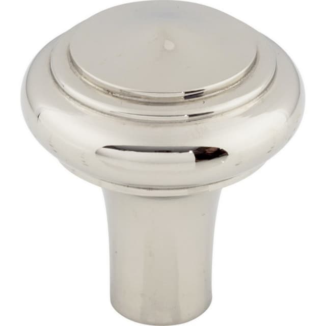 Top Knobs Aspen II Series 1-1/4" (32 mm) Diameter Polished NickelKnob, - M2043