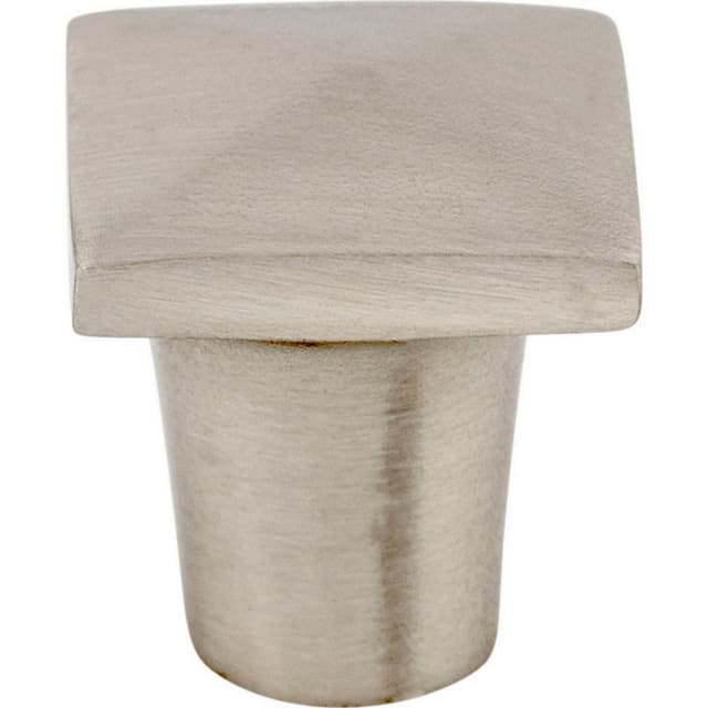 Top Knobs Aspen II Series 3/4 in (19 mm) L x 3/4 in (19 mm) W Brushed Satin Nickel Knob, - M2053
