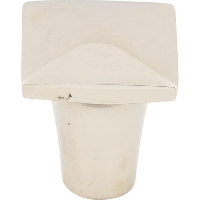 Top Knobs Aspen II Series 7/8 in (22 mm) L x 7/8 in (22 mm) W Polished Nickel Knob, - M2058