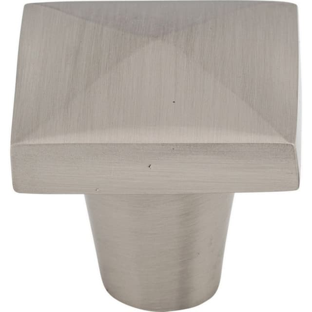 Top Knobs Aspen II Series 1-1/4 in (32 mm) L x 1-1/4 in (32 mm) W Brushed Satin Nickel Knob, - M2059