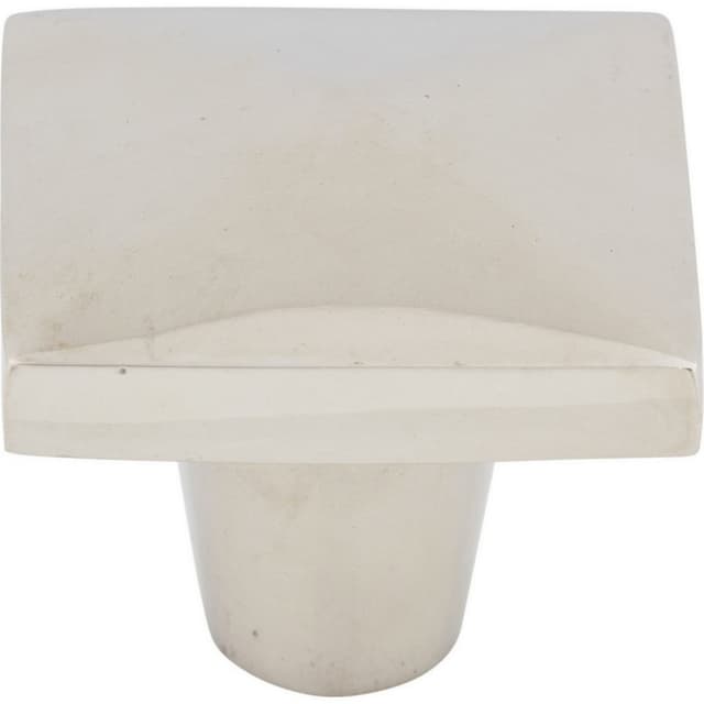 Top Knobs Aspen II Series 1-1/2 in (38 mm) L x 1-1/2 in (38 mm) W Polished Nickel Knob, - M2064