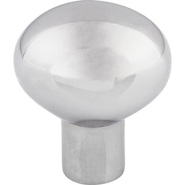 Top Knobs Aspen II Series 1-3/16 in (30 mm) L x 15/16 in (24 mm) W Polished Chrome Knob, - M2066