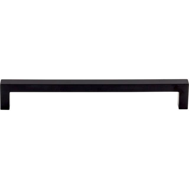 Top Knobs Nouveau Series 7-9/16" (192 mm) Center to Center Flat Black Pull, - M2137