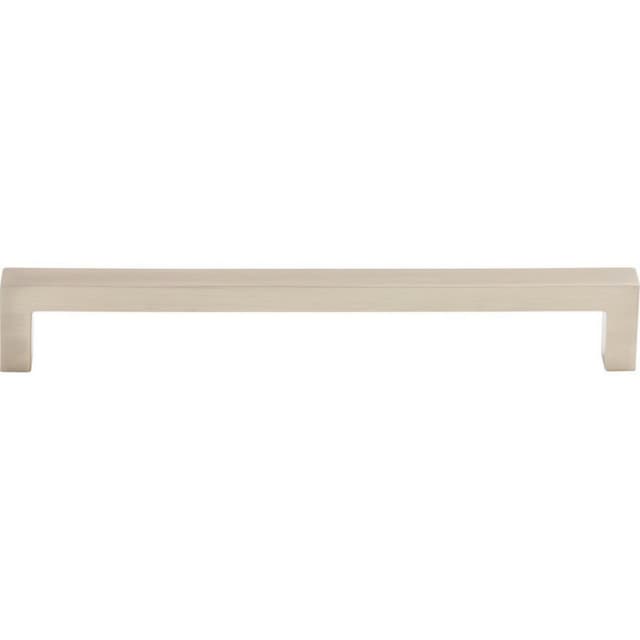 Top Knobs Asbury Series 7-9/16" (192 mm) Center to Center Brushed Satin Nickel Pull, - M2140