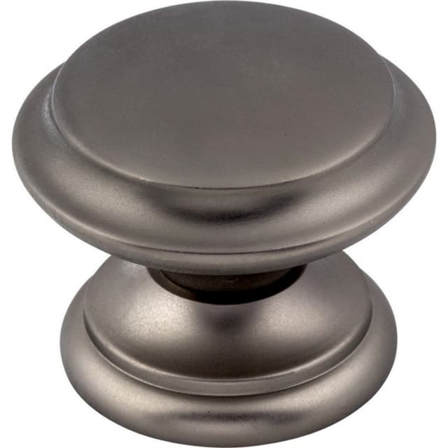 Top Knobs Dakota Series 1-3/8" (35 mm) Diameter Ash GrayKnob, - M2162