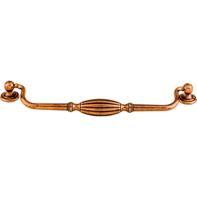 Top Knobs Tuscany-TK Series 8-13/16" (224 mm) Center to Center Old English Copper Pull, - M218