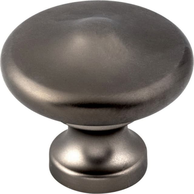 Top Knobs Dakota Series 1-5/16" (33 mm) Diameter Ash GrayKnob, - M2180