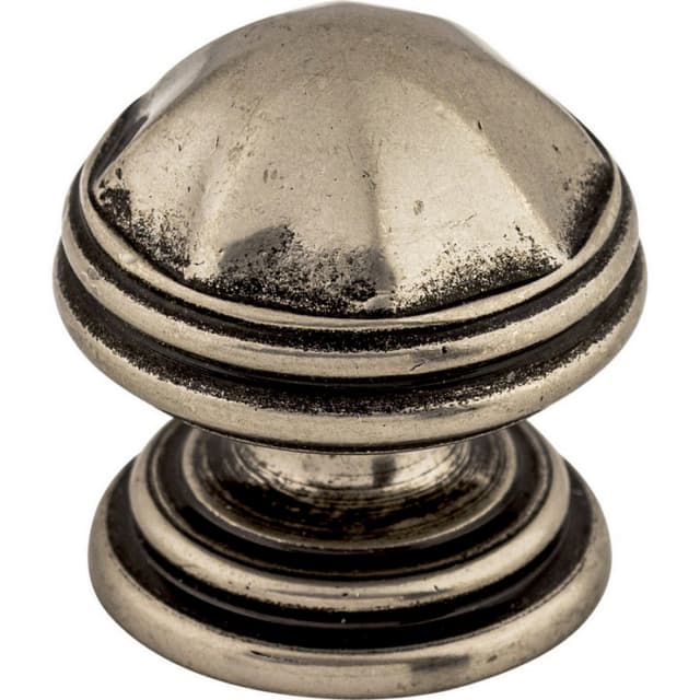 Top Knobs Britannia Series 1-1/4" (32 mm) Diameter Antique PewterKnob, - M22