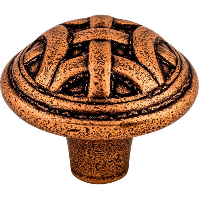 Top Knobs Tuscany-TK Series 1-1/4" (32 mm) Diameter Old English CopperKnob, - M223