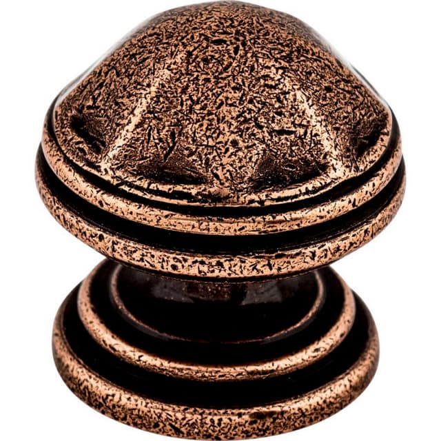 Top Knobs Britannia Series 1-1/4" (32 mm) Diameter Old English CopperKnob, - M23