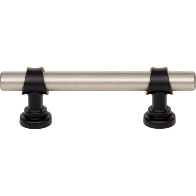 Top Knobs Dakota Series 3" (76 mm) Center to Center Antique Pewter/Flat Black Pull, - M2703