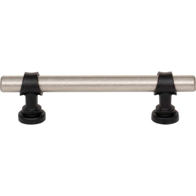 Top Knobs Dakota Series 3-3/4" (96 mm) Center to Center Antique Pewter/Flat Black Pull, - M2707
