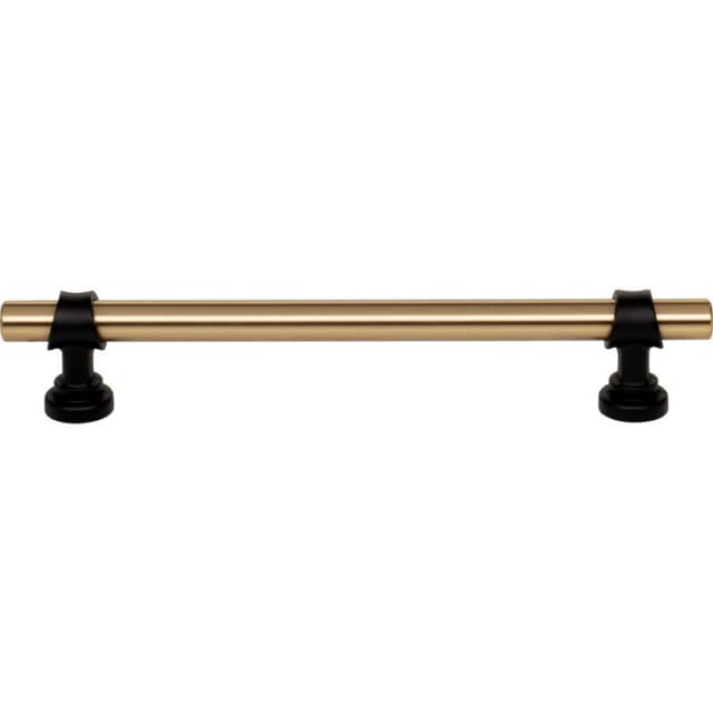 Top Knobs Dakota Series 6-5/16" (160 mm) Center to Center Honey Bronze and Flat Black Pull, - M2729