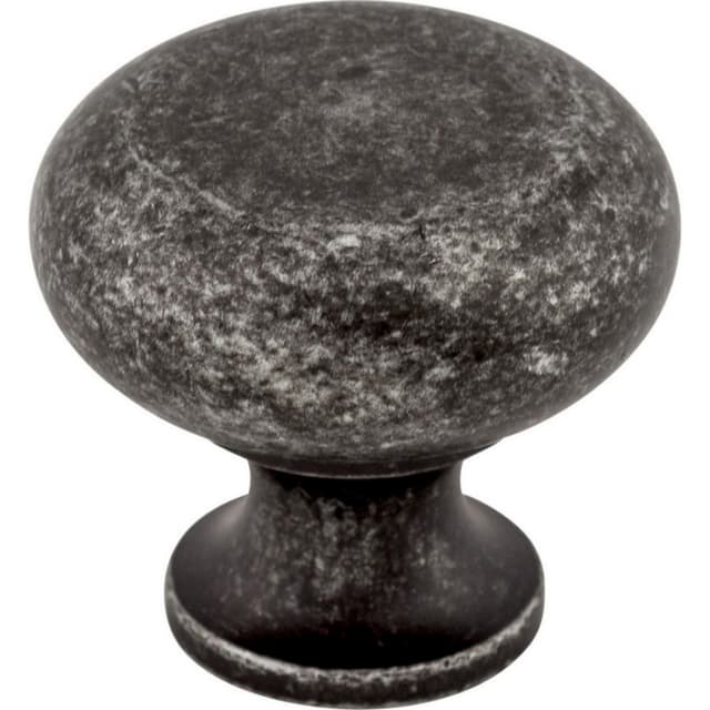 Top Knobs Somerset-TK Series 1-1/4" (32 mm) Diameter Black IronKnob, - M273