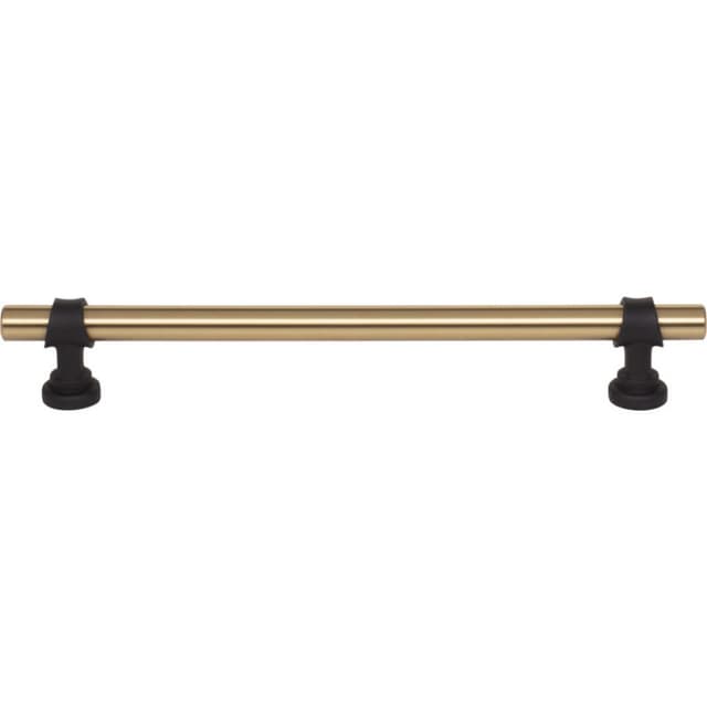 Top Knobs Dakota Series 7-9/16" (192 mm) Center to Center Honey Bronze/Flat Black Pull, - M2741