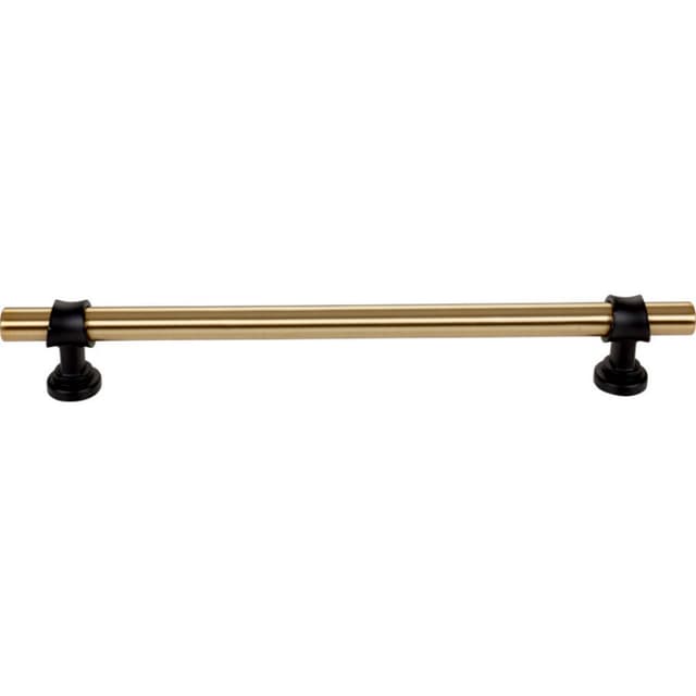 Top Knobs Dakota Series Honey Bronze and Flat Black 18" (457 mm) Center to Center Appliance Pull, -M2789
