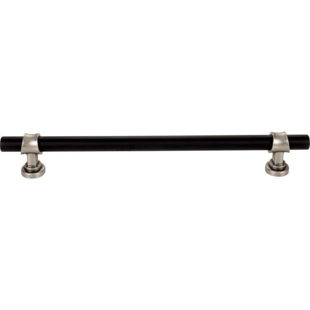 Top Knobs Dakota Series Flat Black/Antique Pewter 18" (457 mm) Center to Center Appliance Pull, -M2790