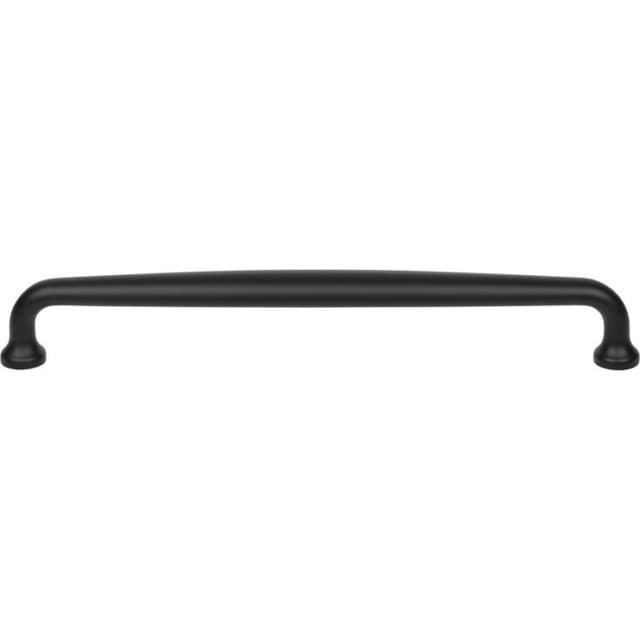 Top Knobs Dakota Series 8" (203 mm) Center to Center Flat Black Pull, - M2800