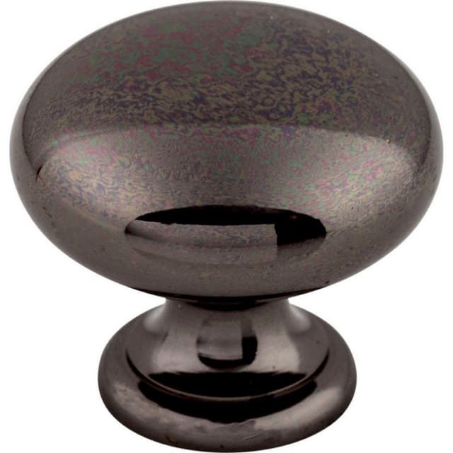 Top Knobs Somerset-TK Series 1-1/4" (32 mm) Diameter Black NickelKnob, - M282